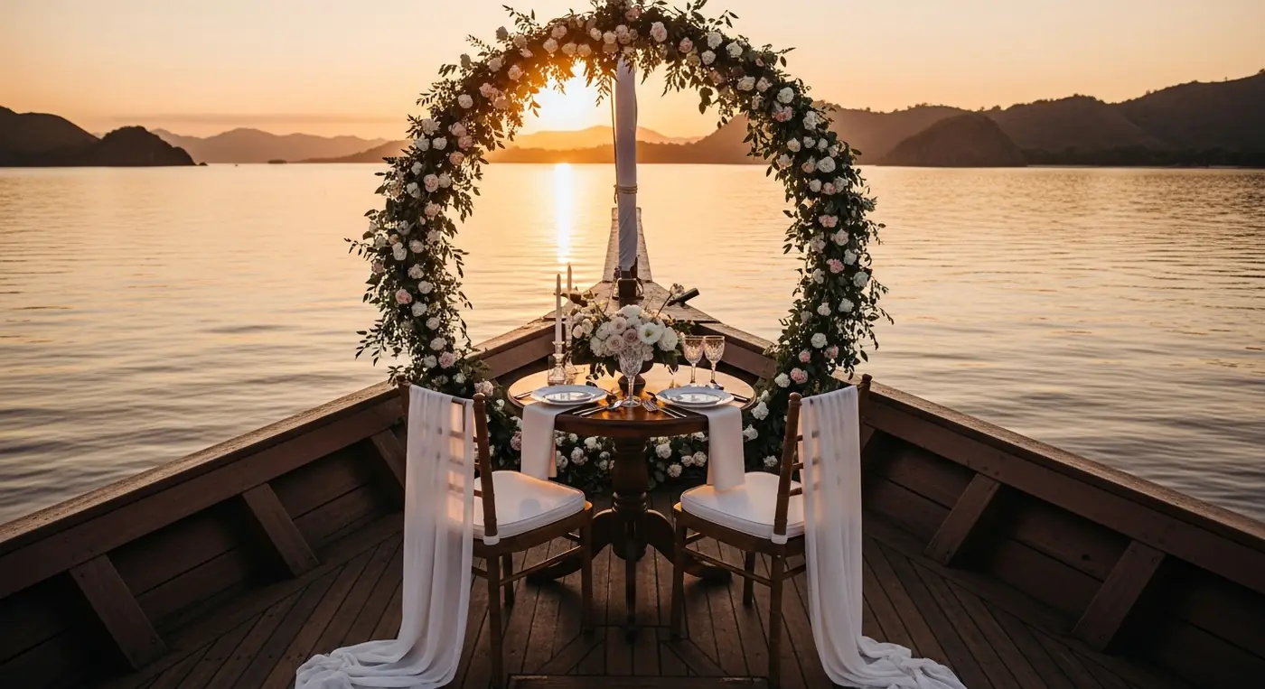 Komodo Elopement — An Intimate Ceremony for Two at Sea