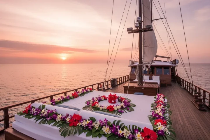 From Wedding to Honeymoon Cruise in Komodo