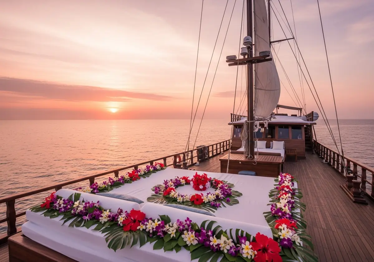 From Wedding to Honeymoon Cruise in Komodo
