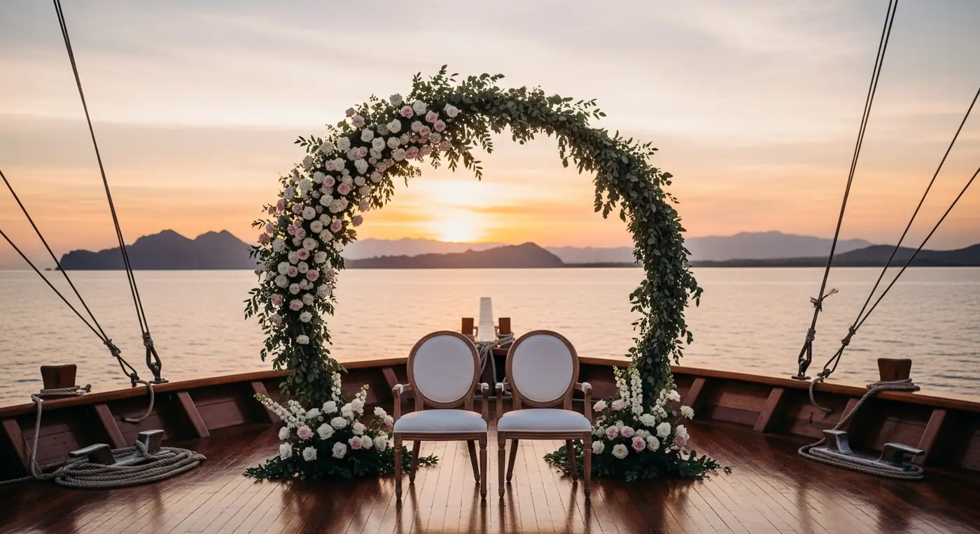 Komodo Vow Renewal — Renew Your Vows on a Private Cruise