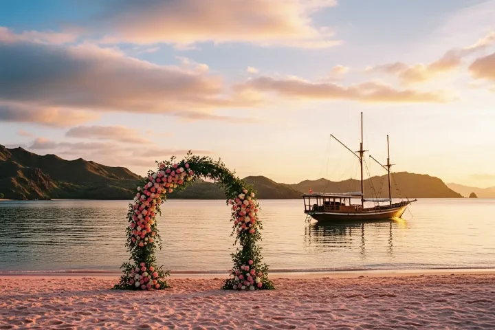 Pink Beach & Padar: The Best Komodo Wedding Settings